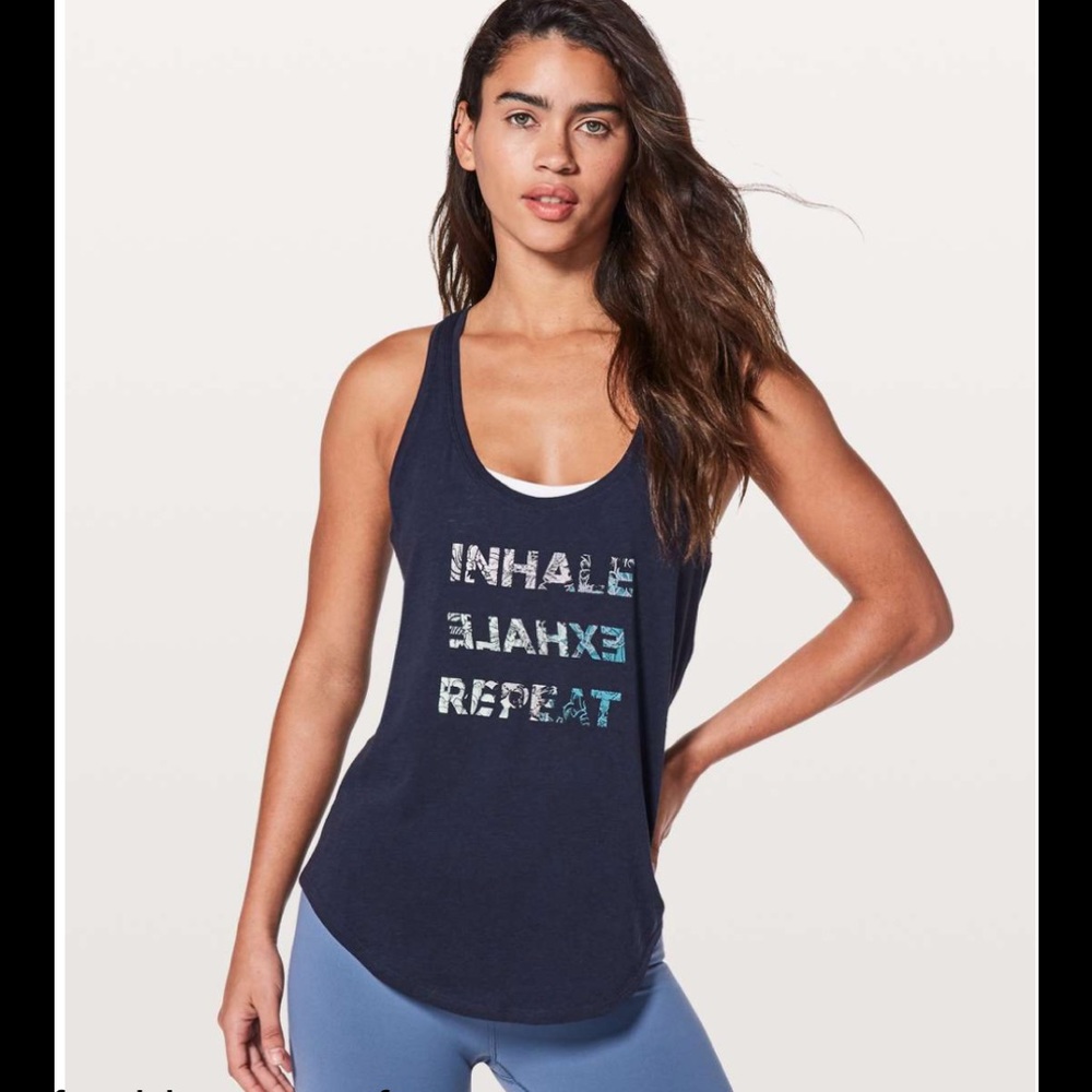 Lululemon Love Tank II *Expression Midnight Navy